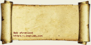 Irina Vranješ vizit kartica